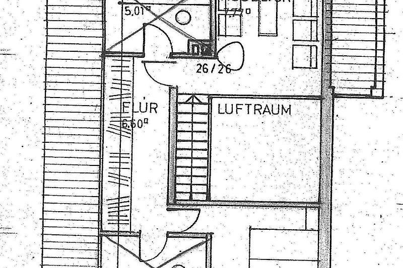 plan du 1er étage