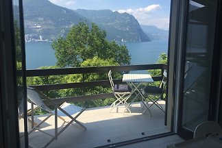 Ferienwohnung mit Blick auf See