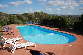 Ferienhaus mit Pool und Terrasse