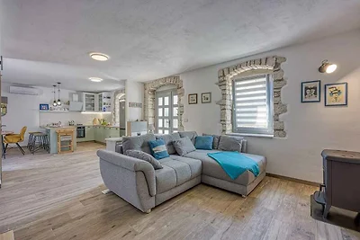 Ferienhaus mit Klimaanlage und privatem