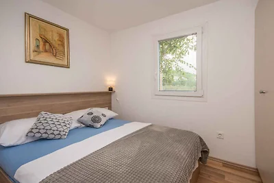 Mobilehome mit Terrasse und Grill, am Meer