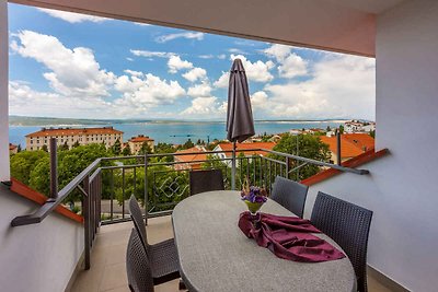 Ferienwohnung mit Terrasse und Meerblick