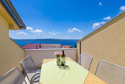 Ferienwohnung mit Balkon mit Meerblick