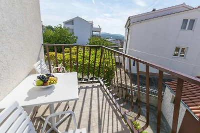 Ferienwohnung Blick auf den Garten