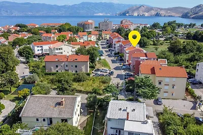 Ferienwohnung mit Balkon 300 m vom Strand