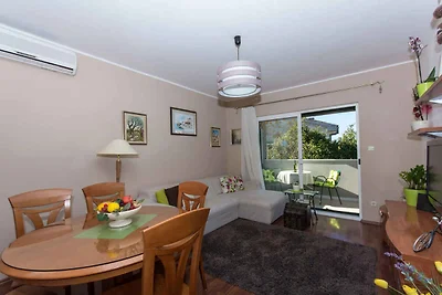 Ferienwohnung mit Balkon, Meerblick