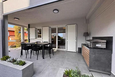 Ferienhaus mit der Möglichkeit zum Grillen