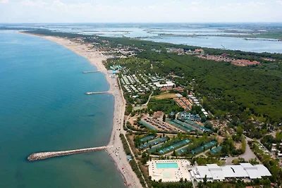Mobilehome mit Klimaanlage, Terrasse und Pool