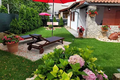 Ferienhaus mit Mikrowelle und SAT-TV
