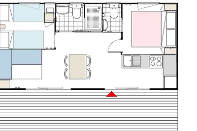 Mobilehome mit Pool