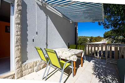Studio mit Balkon und Meerblick