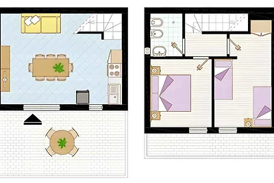 Ferienwohnung mit Klimaanlage