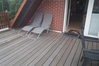 Ferienwohnung mit Terrasse und Grillmöglichke