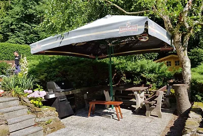 Ferienhaus mit Terrasse und wunderschönen Aus