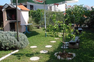 Ferienwohnung mit Gartendusche