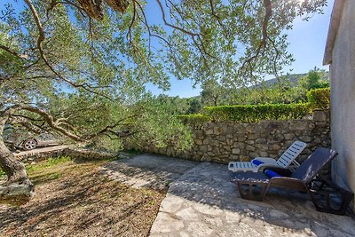 Ferienhaus mit Garten und Klimaanlage