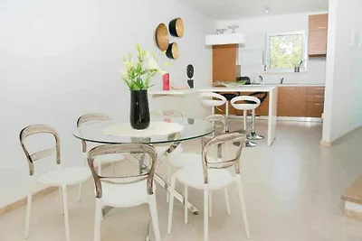 Ferienhaus mit Whirlpool und Meerblick in