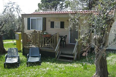 Mobilehome mit Terrasse, Klimaanlage und Pool