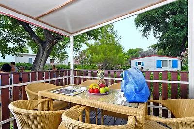 Mobilehome mit Terrasse und Klimaanlage