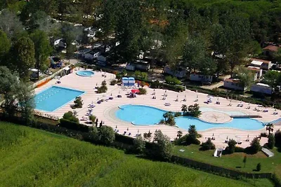 Mobilehome mit Pools für Klein und Gross