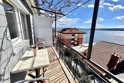 Ferienwohnung mit Balkon und Meerblick