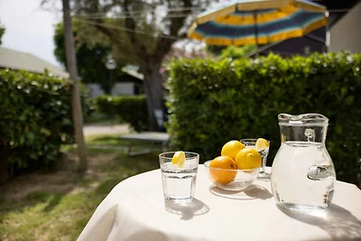 Bungalow mit Klimaanlage, Internet, Garten un