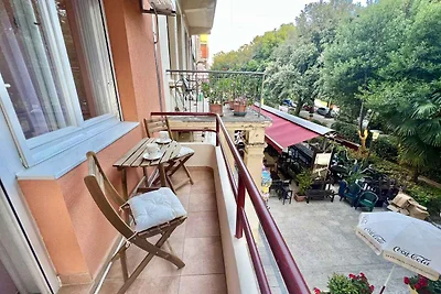 Ferienwohnung erste Reihe zum Meer mit Balkon