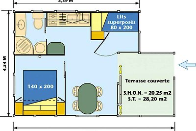 Ferienhaus 100 m bis zum Mittelmeer