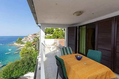 Ferienwohnung mit Balkon und Meerblick