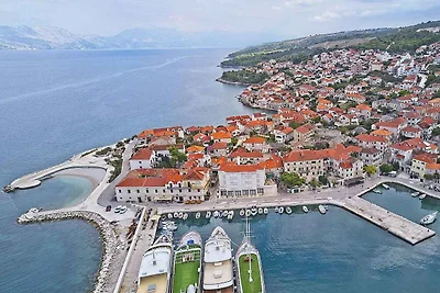 Gemütliche Ferienwohnung Rot mit Meerblick im