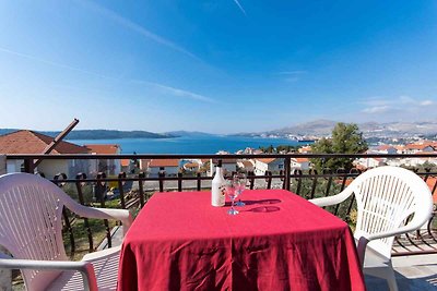 Ferienwohnung 200 m vom Strand mit Meerblick