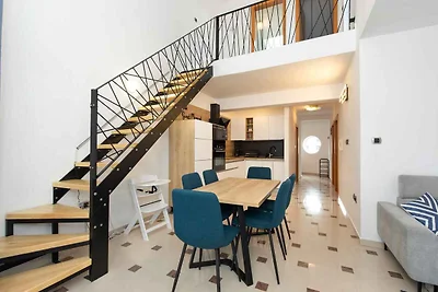 Ferienwohnung mit zwei Etagen und im neuen Te