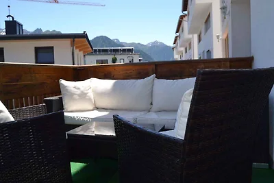 Ferienwohnung mit Aussicht auf die Berge