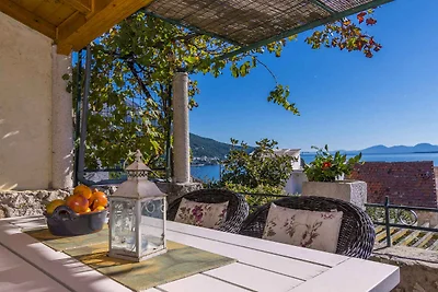 Ferienhaus mit Meerblick