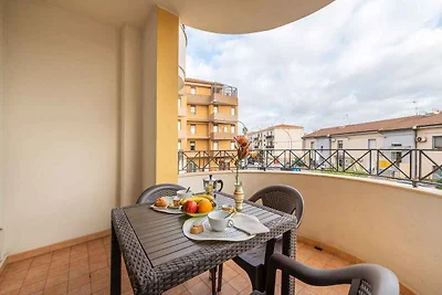 Ferienwohnung mit Balkon und Klimaanlage