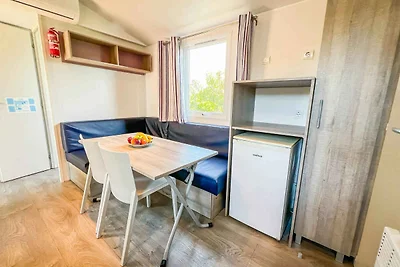 Mobilehome mit Klimaanlage und Terrasse