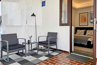 Studio mit Terrasse, 15 m vom Meer entfernt