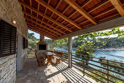 Ferienhaus mit Terrasse und Meerblick