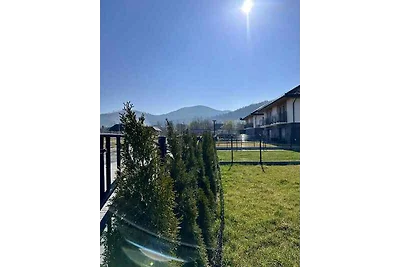 Ferienhaus mit Blick auf die Berge