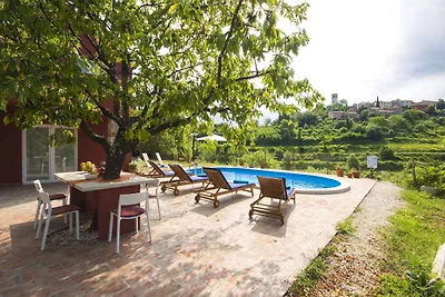 Ferienhaus mit Pool, Klimaanlage, Grill und i