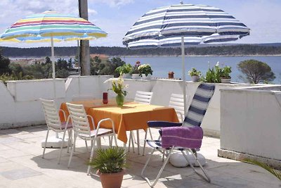 Ferienwohnung mit Meerblick 200 m vom Strand