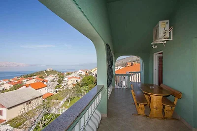 Apartment mit 1 Schlafzimmer, Meerblick und G