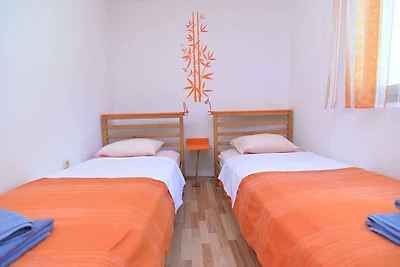 Ferienwohnung mit Terrasse in Strandnähe