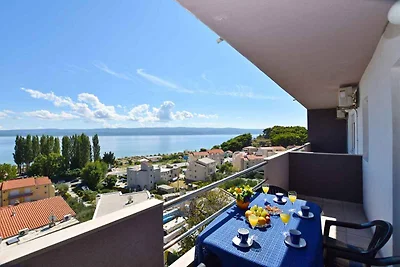 Ferienwohnung mit Balkon und Meerblick