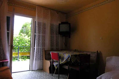 Ferienhaus mit Gartendusche