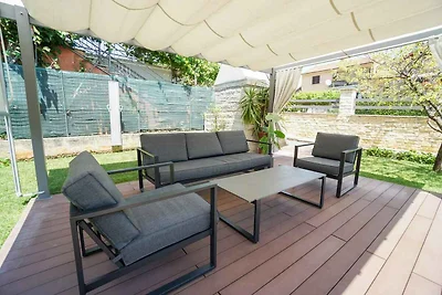 Ferienwohnung mit Garten zur gemeinsamen