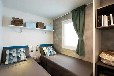 Mobilehome mit Klimaanlage und Parkplatz