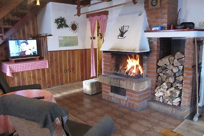 Ferienhaus mit Kamin, Sauna, Spielezimmer und