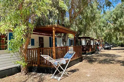 Mobilehome mit Klimaanlage, Terrasse und Pool