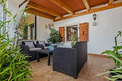 Ferienhaus mit privatem Garten und Grill für 